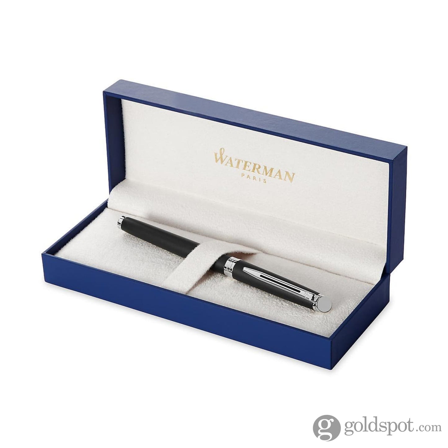 Waterman Hemisphere Fountain Pen in Matte Black with Chrome Trim Fountain Pen