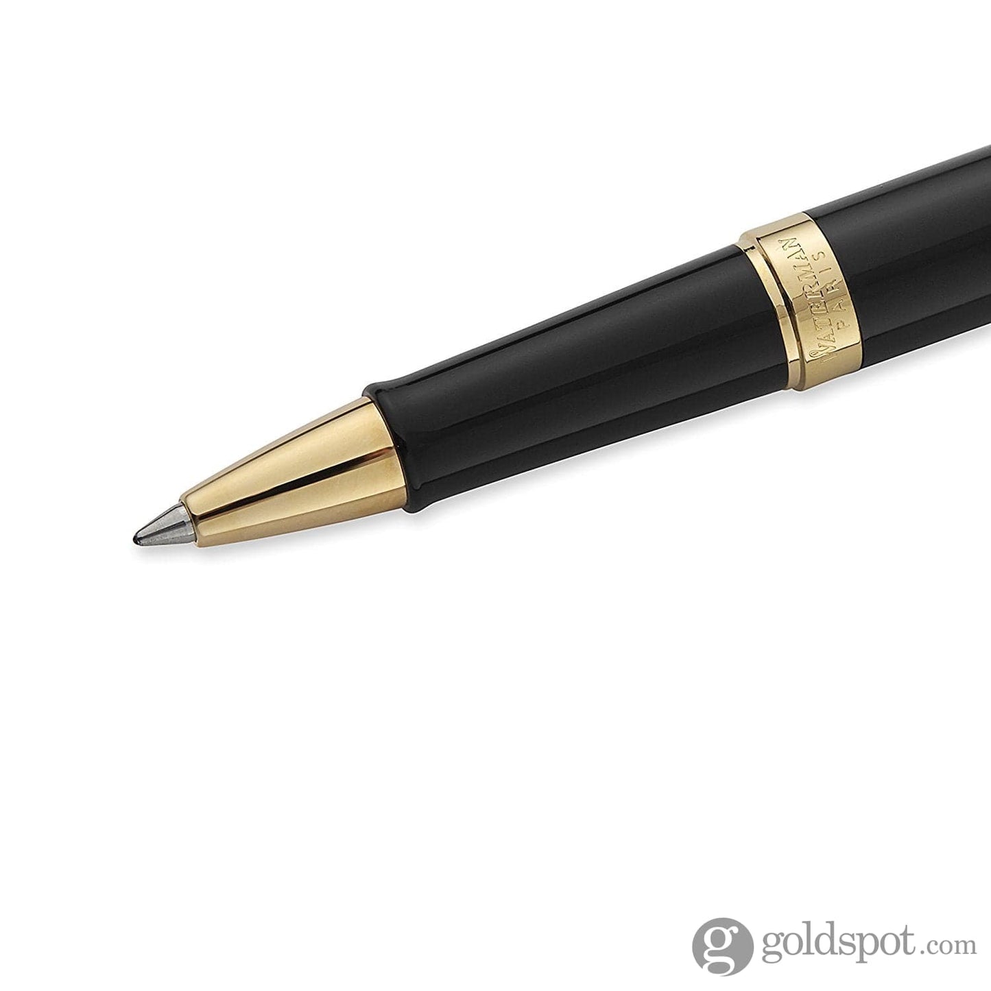 Waterman Hemisphere Rollerball Pen in Black with Gold Trim Rollerball Pen