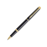 Waterman Hemisphere Rollerball Pen in Black with Gold Trim