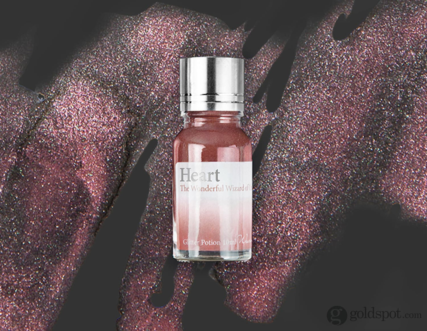 Wearingeul The Wonderful Wizard of Oz Literature Ink in Heart Glitter Potion - 30mL Bottled Ink