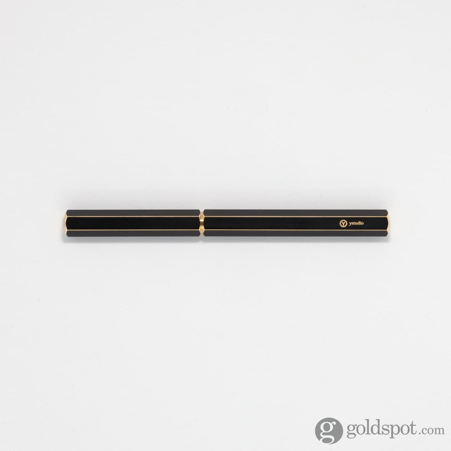 ystudio Brassing Rollerball Pen in Black Mechanical Pencil