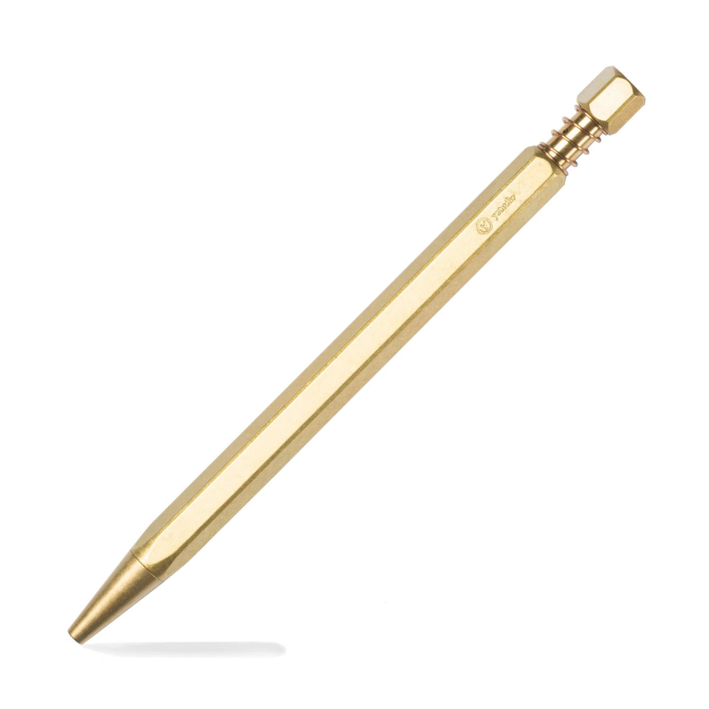 ystudio Classic Ballpoint Pen in Brass Ballpoint Pen