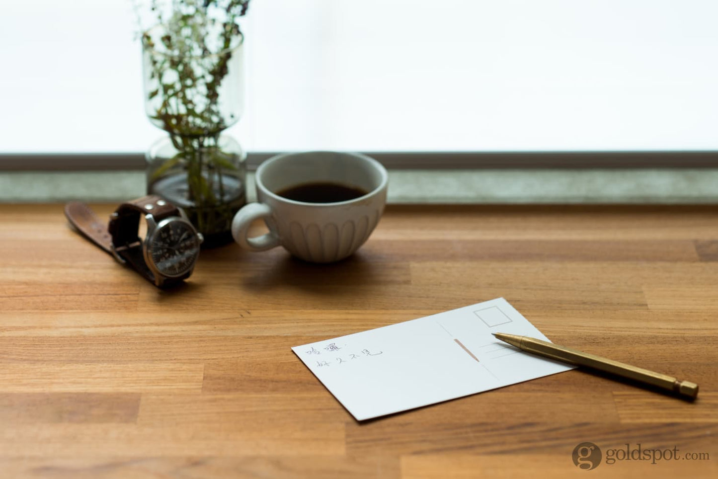 ystudio Classic Ballpoint Pen in Brass Ballpoint Pen