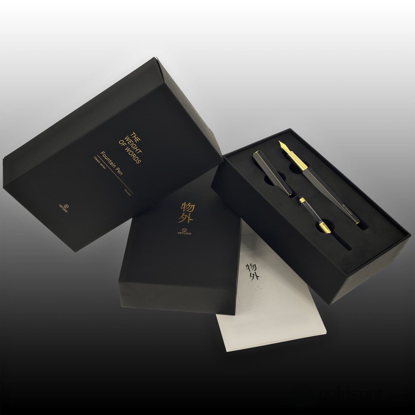 ystudio Classic Fountain Pen in Black Fountain Pen