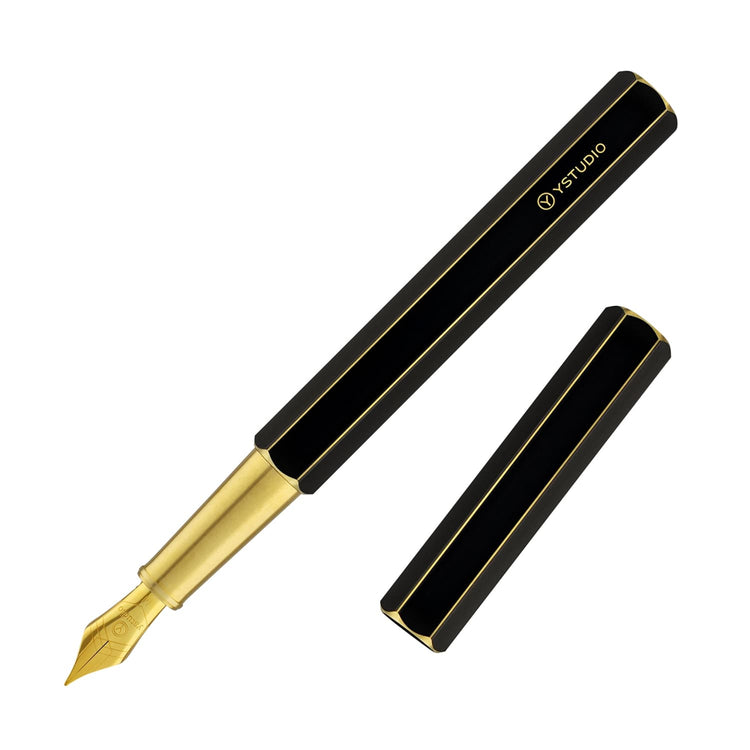 ystudio Classic Fountain Pen in Black Fountain Pen