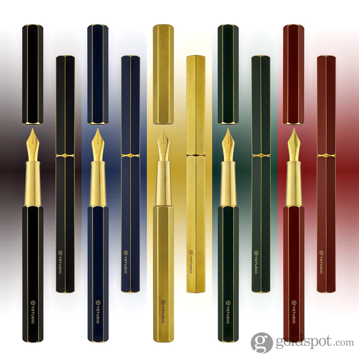 ystudio Classic Fountain Pen in Blue Fountain Pen