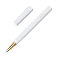 ystudio Resin Rollerball Pen in White