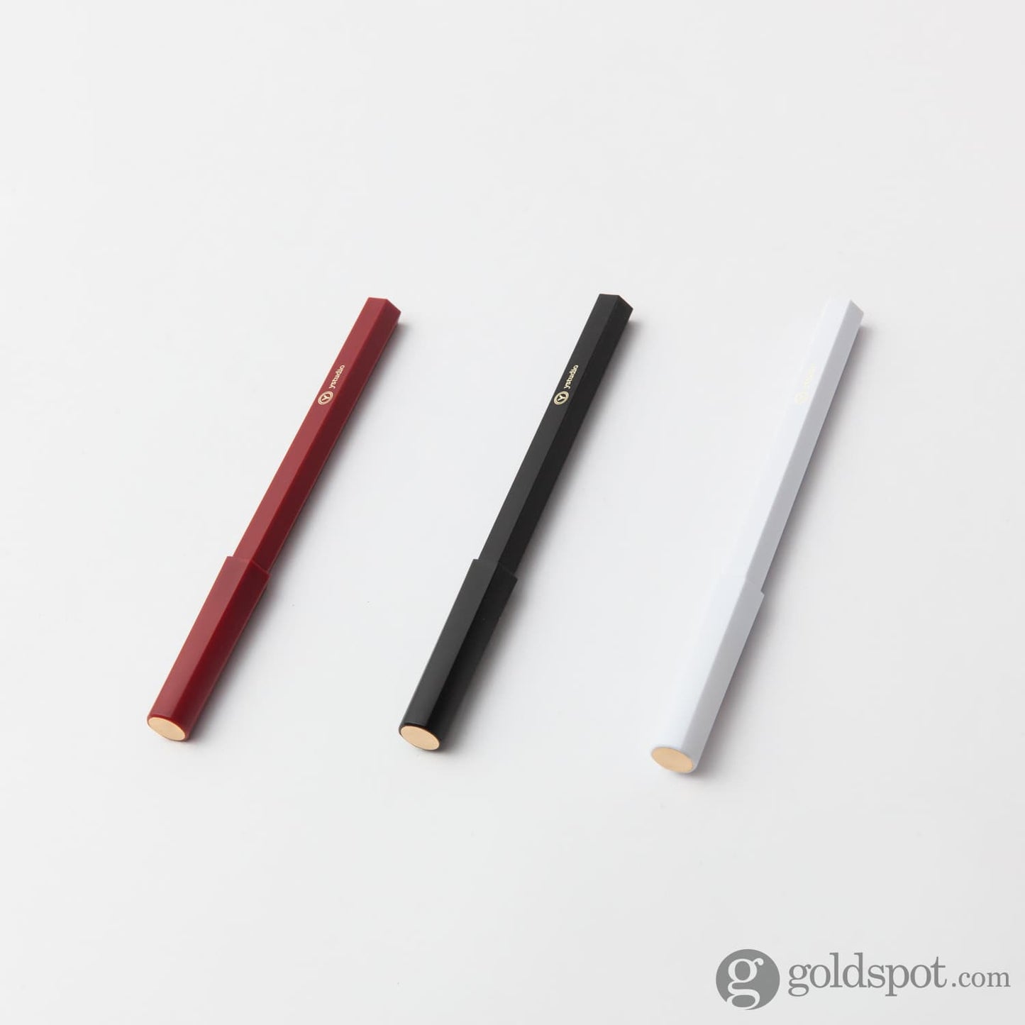 ystudio Resin Rollerball Pen in White Rollerball Pen